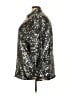 Marisol 100% Rayon Metallic Silver Jacket Size 3X - photo 5