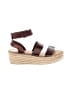 The Drop Burgundy Wedges Size 7 1/2 - photo 1