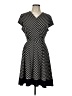 Studio One Argyle Black Casual Dress Size L (petite) - photo 1