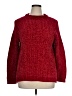 Talbots 100% Polyester Tweed Red Pullover Sweater Size XL - photo 1