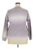 Ann Taylor LOFT Tie-dye Purple Pullover Sweater Size XXL Petite - photo 2