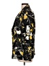 Thalia Sodi 100% Polyester Floral Black Long Sleeve Blouse Size L - photo 5