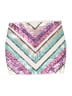 Express Chevron-herringbone White Shorts Size M - photo 1