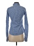 Gilly Hicks 100% Cotton Blue Long Sleeve Button-Down Shirt Size S - photo 2