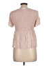 Urban Romantics 100% Rayon Pink Short Sleeve Blouse Size L - photo 2