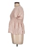 Urban Romantics 100% Rayon Pink Short Sleeve Blouse Size L - photo 5