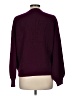AG 100% Cashmere Solid Burgundy Cashmere Pullover Sweater Size M - photo 2