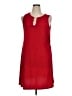 MSK Solid Red Casual Dress Size XL - photo 1