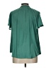 Apt. 9 Teal Short Sleeve Blouse Size L - photo 2