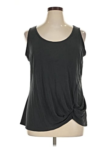 a.n.a. A New Approach Sleeveless T-Shirt (view 1)