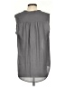 Vince. Gray Sleeveless Blouse Size S - photo 2