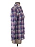 J.Crew Plaid Purple Long Sleeve Button-Down Shirt Size 00 - photo 4