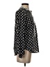 J.Crew 100% Cotton Black Long Sleeve Blouse Size 2 - photo 4