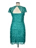 Patra 100% Polyester Teal Cocktail Dress Size 14 - photo 2