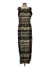 Halmode 100% Polyester Animal Print Black Casual Dress Size 12 - photo 1