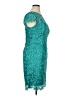 Patra 100% Polyester Teal Cocktail Dress Size 14 - photo 4