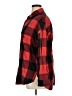 Old Navy 100% Cotton Plaid Red Long Sleeve Button-Down Shirt Size XL - photo 5