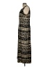 Halmode 100% Polyester Animal Print Black Casual Dress Size 12 - photo 5