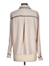 Modern Works Color Block Ivory Long Sleeve Blouse Size L - photo 2