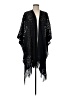 Nine West 100% Acrylic Black Poncho One size - photo 1