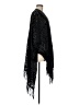 Nine West 100% Acrylic Black Poncho One size - photo 4