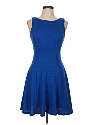 Aqua Cocktail Dress (view 1)