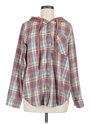 Hem & Thread Long Sleeve Blouse (view 1)