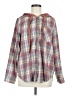 Hem & Thread Plaid Pink Long Sleeve Blouse Size M - photo 1