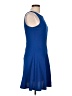 Aqua Solid Blue Cocktail Dress Size L - photo 4