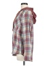 Hem & Thread Plaid Pink Long Sleeve Blouse Size M - photo 5