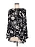 Vince Camuto 100% Polyester Black Long Sleeve Blouse Size M - photo 1