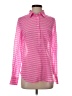 J.Crew Stripes Pink Long Sleeve Blouse Size 2 - photo 1