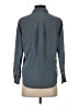 Everlane 100% Silk Gray Long Sleeve Silk Top Size 00 - photo 2