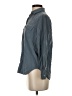 Everlane 100% Silk Gray Long Sleeve Silk Top Size 00 - photo 5