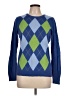 IZOD 100% Cotton Argyle Blue Pullover Sweater Size L - photo 1