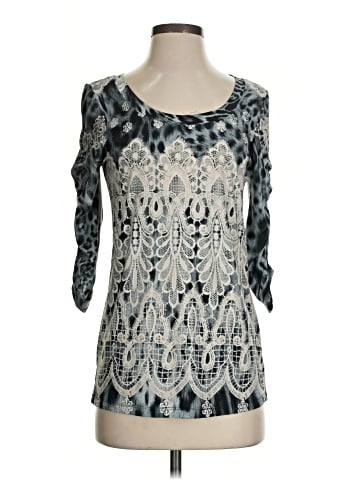 Erin London 3/4 Sleeve T-Shirt (view 1)