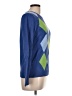 IZOD 100% Cotton Argyle Blue Pullover Sweater Size L - photo 4