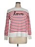 Marled by Reunited Stripes White Pullover Sweater Size XL - photo 1
