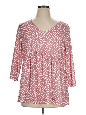 Ofeefan 3/4 Sleeve Blouse (view 1)