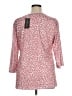 Ofeefan Pink 3/4 Sleeve Blouse Size XL - photo 2