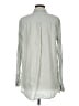 Gap 100% Linen Stripes Gray Long Sleeve Button-Down Shirt Size M (tall) - photo 2