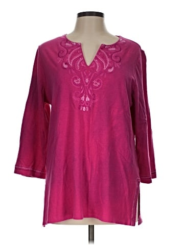 Chico's 3/4 Sleeve Blouse (view 1)