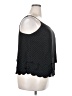 Elle 100% Polyester Black Sleeveless Top Size XXL - photo 4