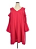 Lane Bryant Red Casual Dress Size 28 (petite) - photo 1