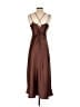 Zara 100% Polyester Brown Casual Dress Size S - photo 2