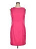 AB Studio Solid Pink Cocktail Dress Size 14 - photo 1