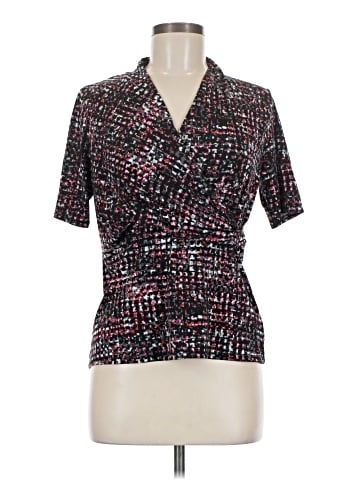 Liz Claiborne Short Sleeve Blouse (view 1)