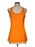 Nike 100% Polyester Orange Active Tank Size L - photo 1