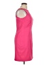 AB Studio Solid Pink Cocktail Dress Size 14 - photo 4