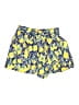 Maison Jules 100% Rayon Print Yellow Shorts Size XL - photo 1